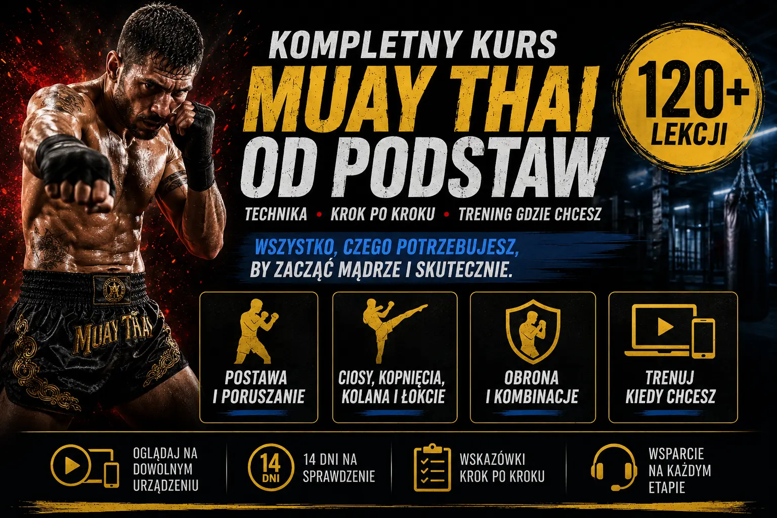 Muay Thai od Podstaw — kurs online