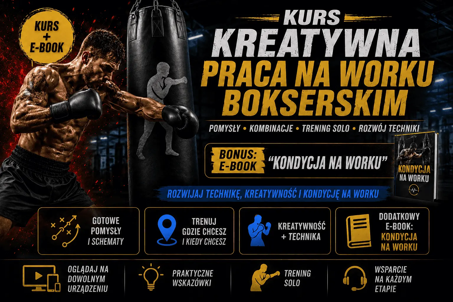 Kreatywna Praca na Worku Bokserskim